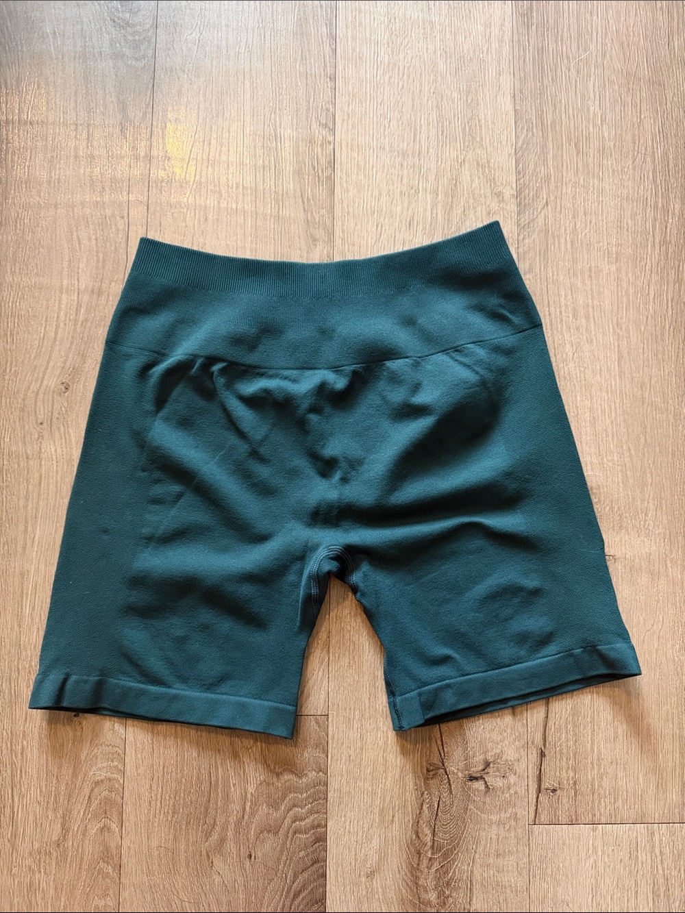 High-Rise Deep Teal Women’s Bike Shorts
